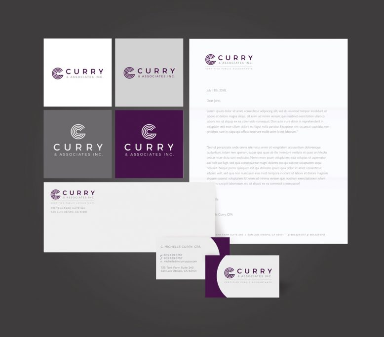 Curry & Associates Brand ID